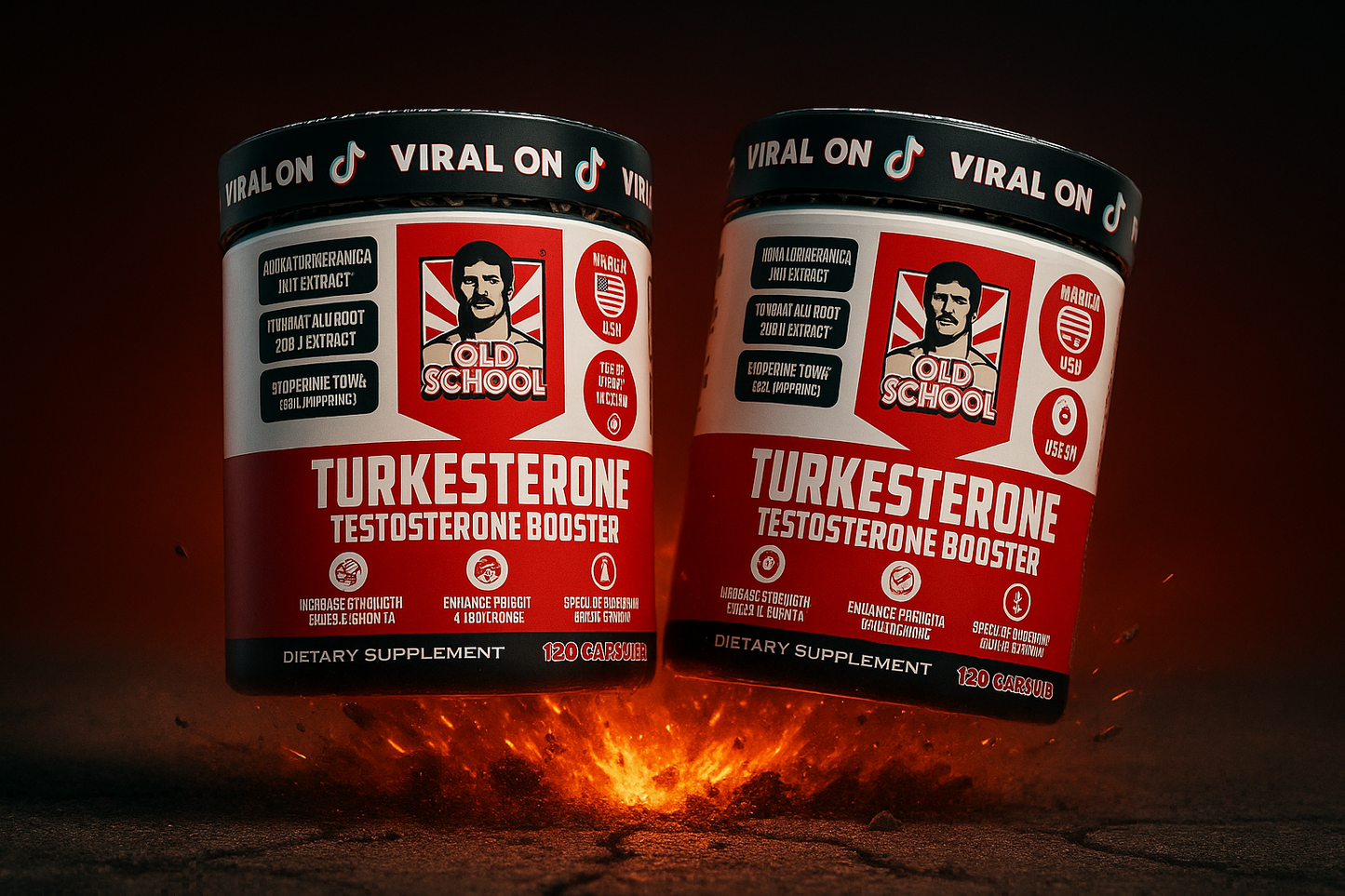 TURKESTERONA OLD SCHOOL 2×1 – Vitalidad masculina, deseo renovado y energía real!